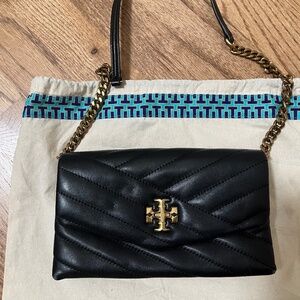 Tory Burch Kira Chevron Chain Wallet Crossbody